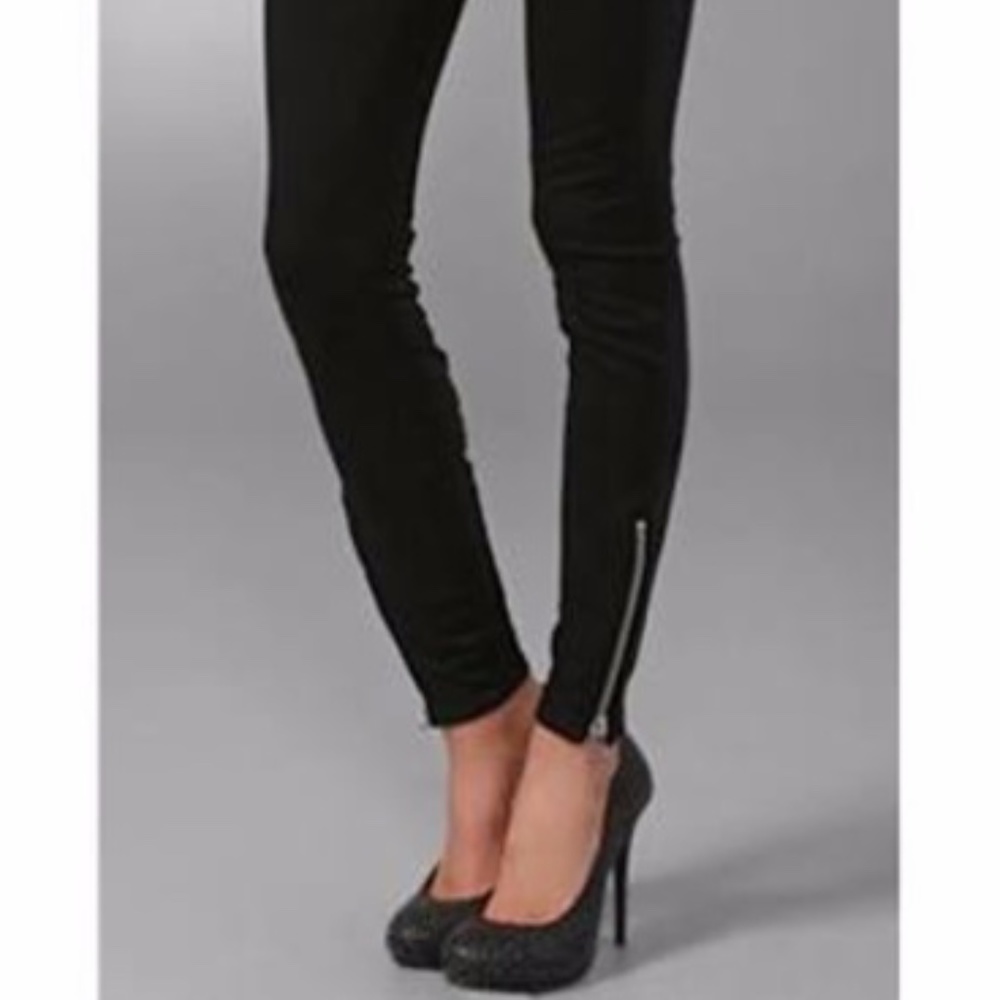 GAP Black Jean Leggings with Zipper